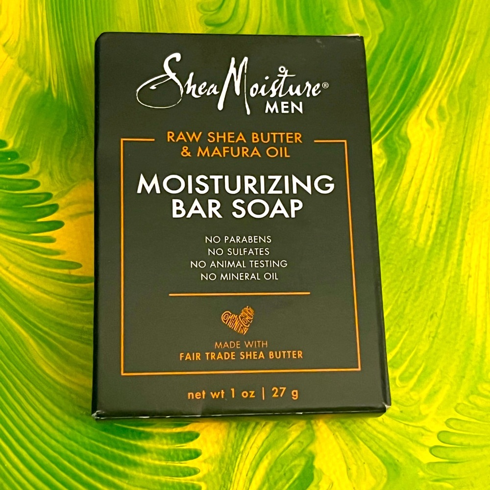 Shea Moisture Soap Shea Butter & Madura Oil 1oz Bar travel gift (ADDITIONAL BOX)